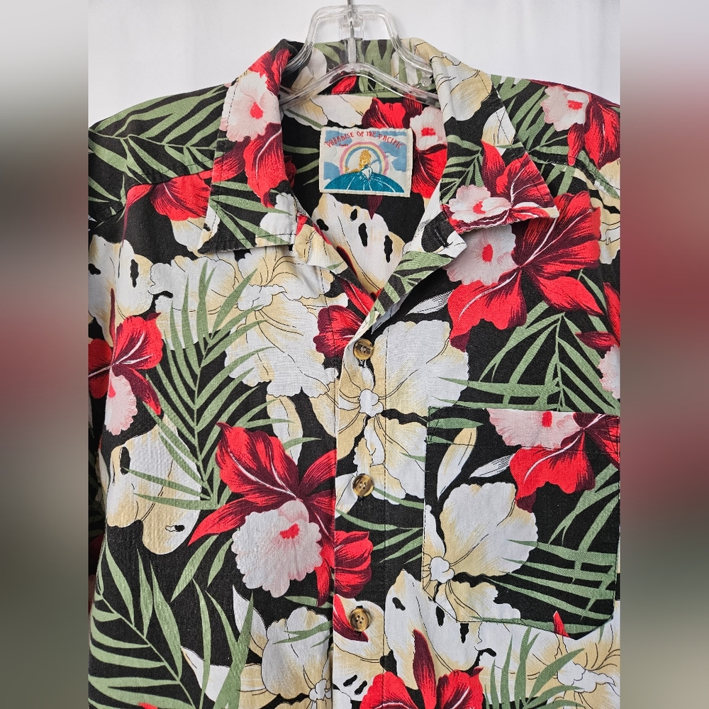 Paradise of the Pacific Orchid Hawaiian Shirt‎ size large - Picture 4 of 4